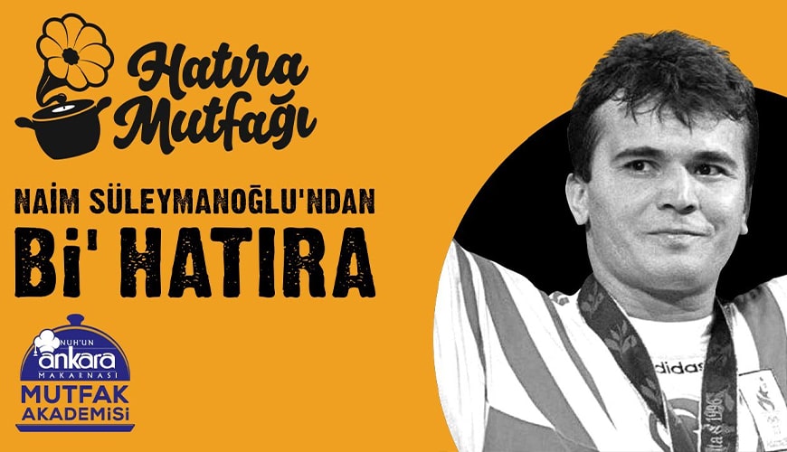 Naim Süleymanoğlu'ndan Bi' Hatıra - Pırasa ve Bal Kabaklı Spaghetti