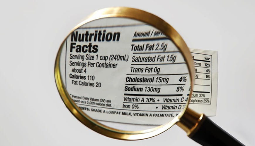 Steps for Correct Reading of the Food Labels